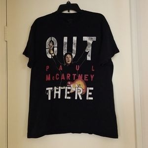 Paul McCartney concert tee Black Size XL